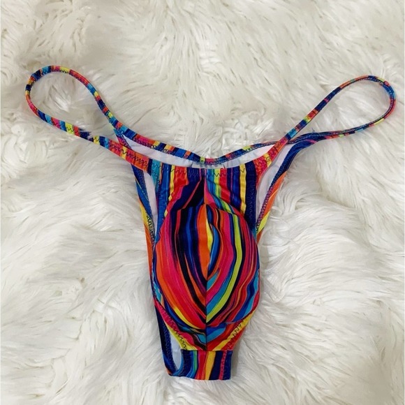 SKINZ Swim Skinz Multicolor Stripe Mens Bikini Poshmark